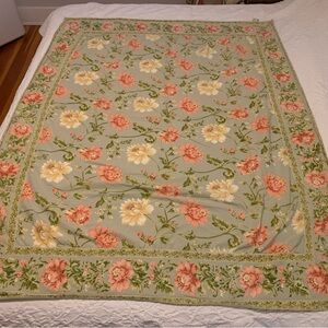 Gorgeous April Cornell Cotton Tablecloth - Excellent Condition